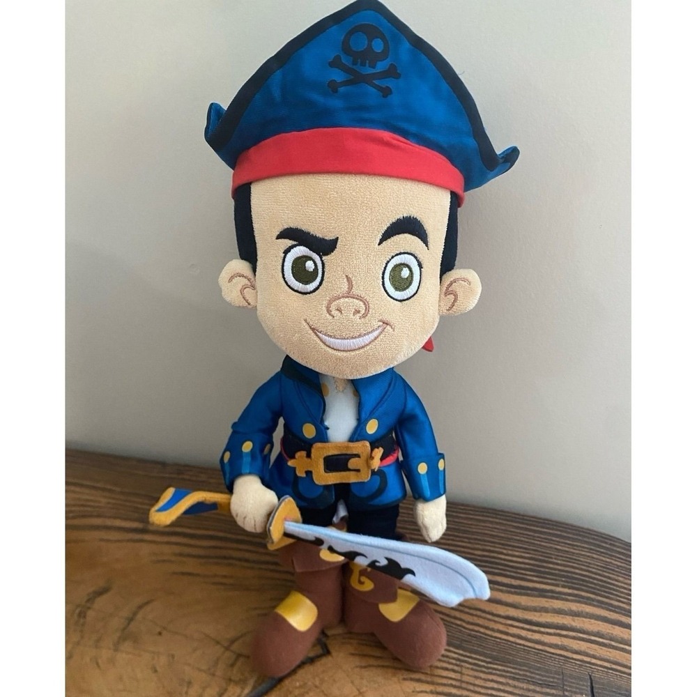 Disney Store Captain Jake and the Never Land Pirates Jake Plush 12"